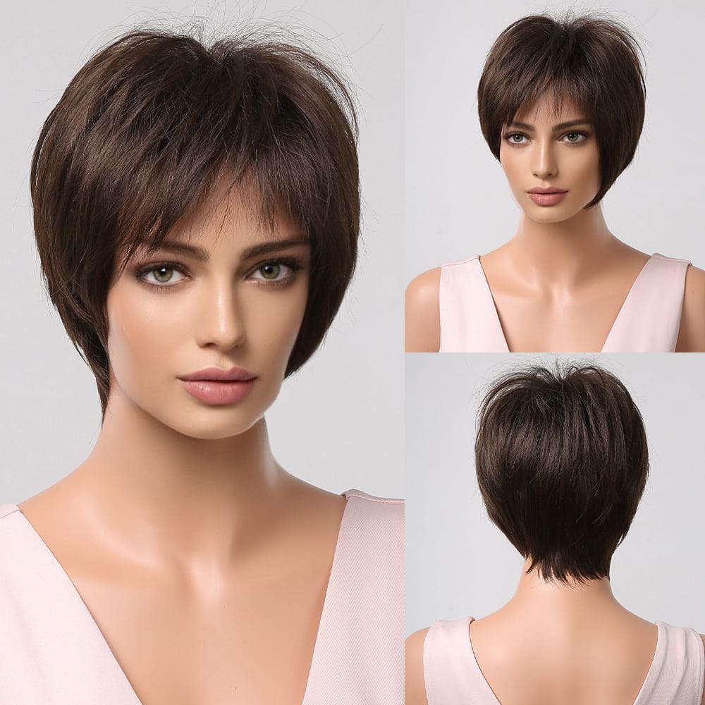 Stylish Short Curly Hair Round Face - Jona store