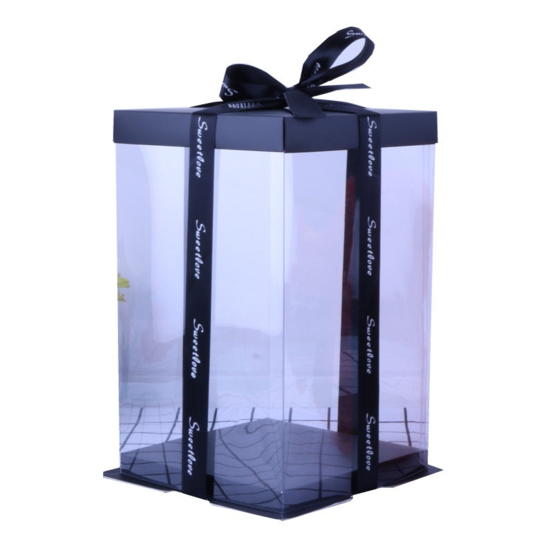 Rose Bear Gift – Handmade 10” Eternal Flower Teddy, Romantic Gift for Her