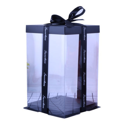 Rose Bear Gift – Handmade 10” Eternal Flower Teddy, Romantic Gift for Her