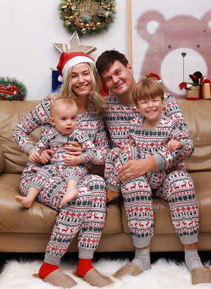 NEW  Christmas Pajamas Family Matching New Year Father Mother Kids Baby Look Clothes Set Dad Mom And Daughter Son Pyjamas Outfit