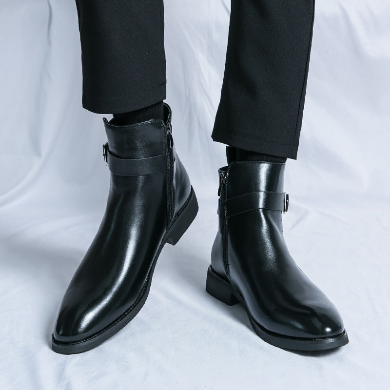 Plus Size Chelsea Boots Men&