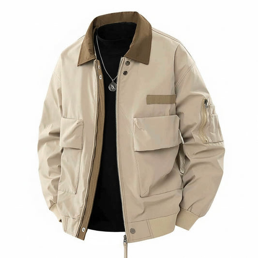 American Baseball Collar Coat Men