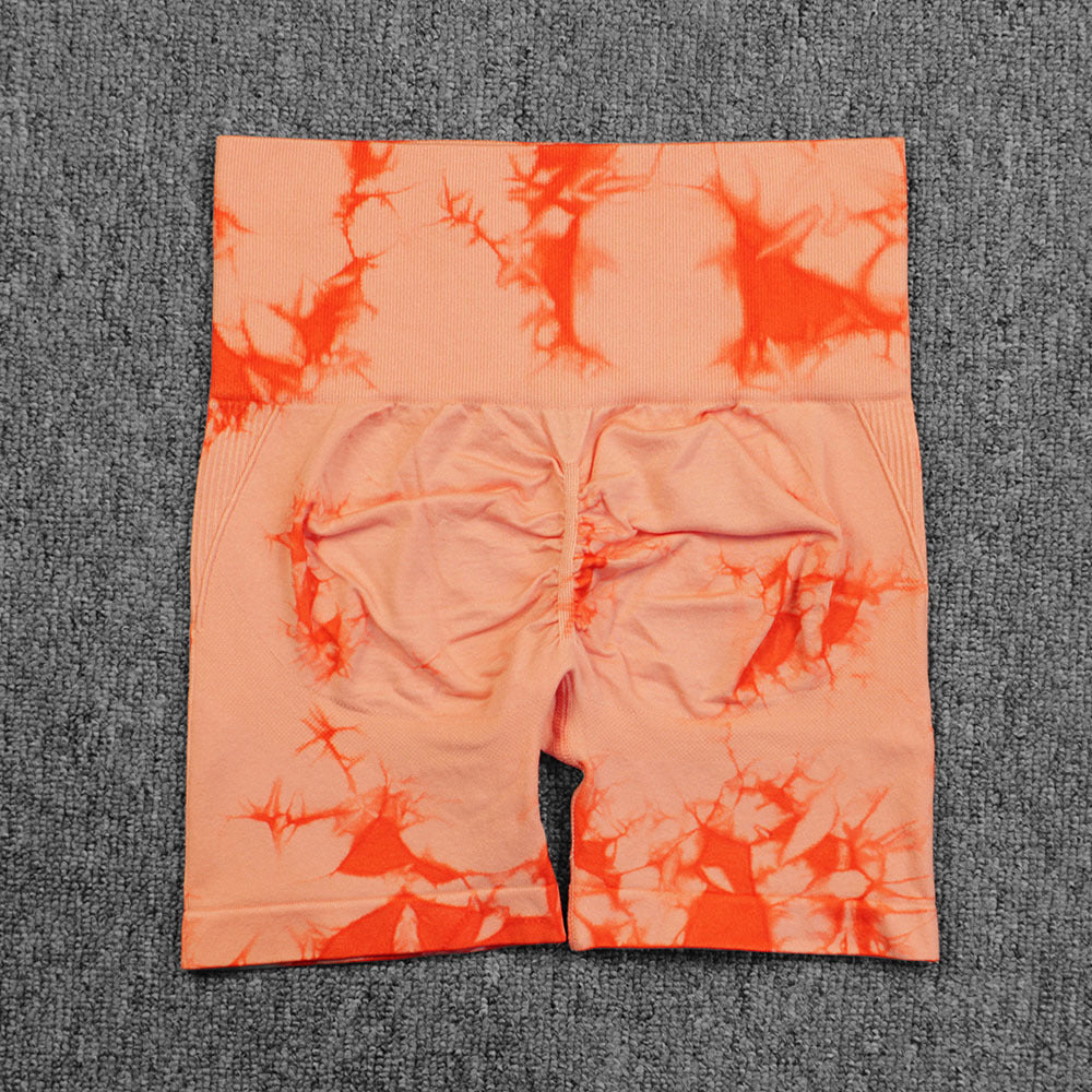 Tie-dye Printed Yoga Pants Summer