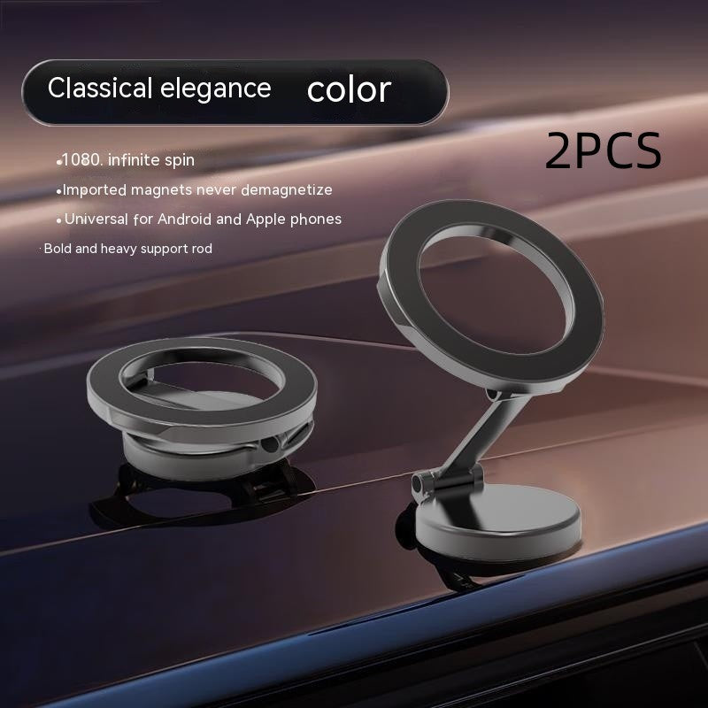 NEW Magnetic Car Phone Mount All-Metal Foldable Phone Holder For Car Strongest Magnet Dashboard Phone Mount For Phone