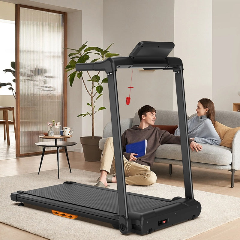 Foldable Electric Treadmill – 2.5HP Motor, 0.5–7.5 MPH, LED Display, 265 lbs Capacity, 12 Programs
