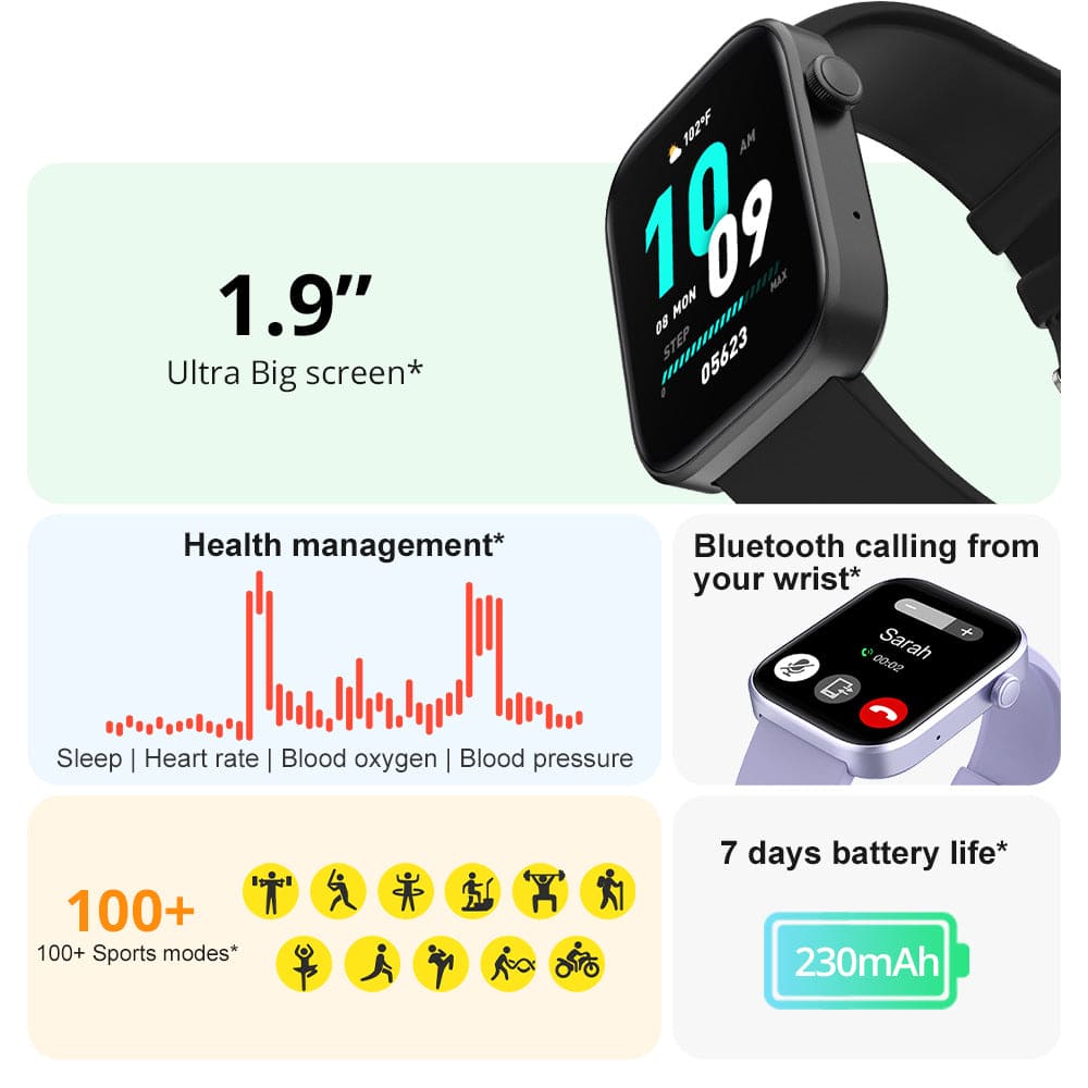 IP67 Waterproof Full Screen Smart Watch - Jona store