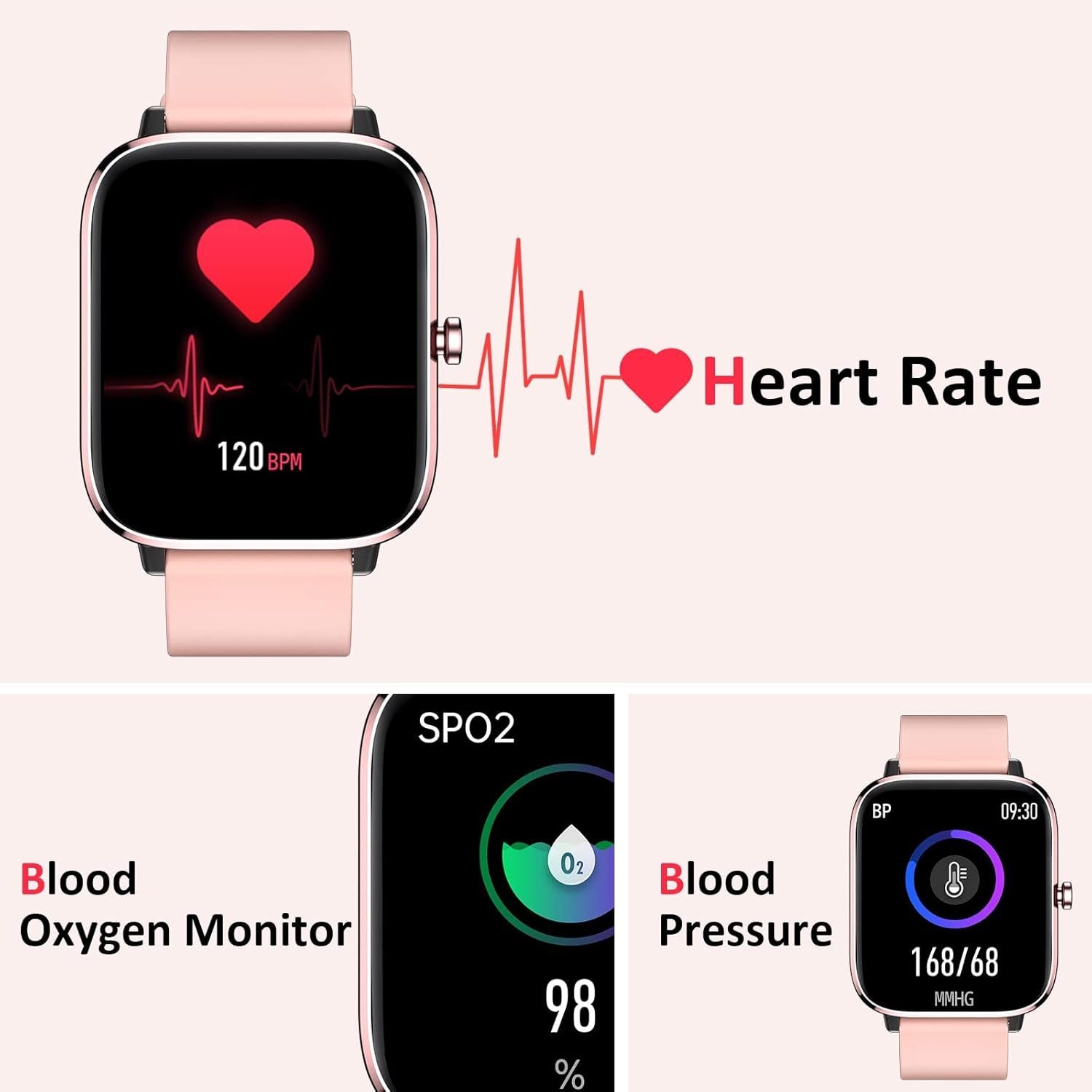 New Smartwatches Now On Sale, Featuring Message Alerts, Call Answering, Health Monitoring, Activity Tracking, Notification Reminders, And Fitness Functions.