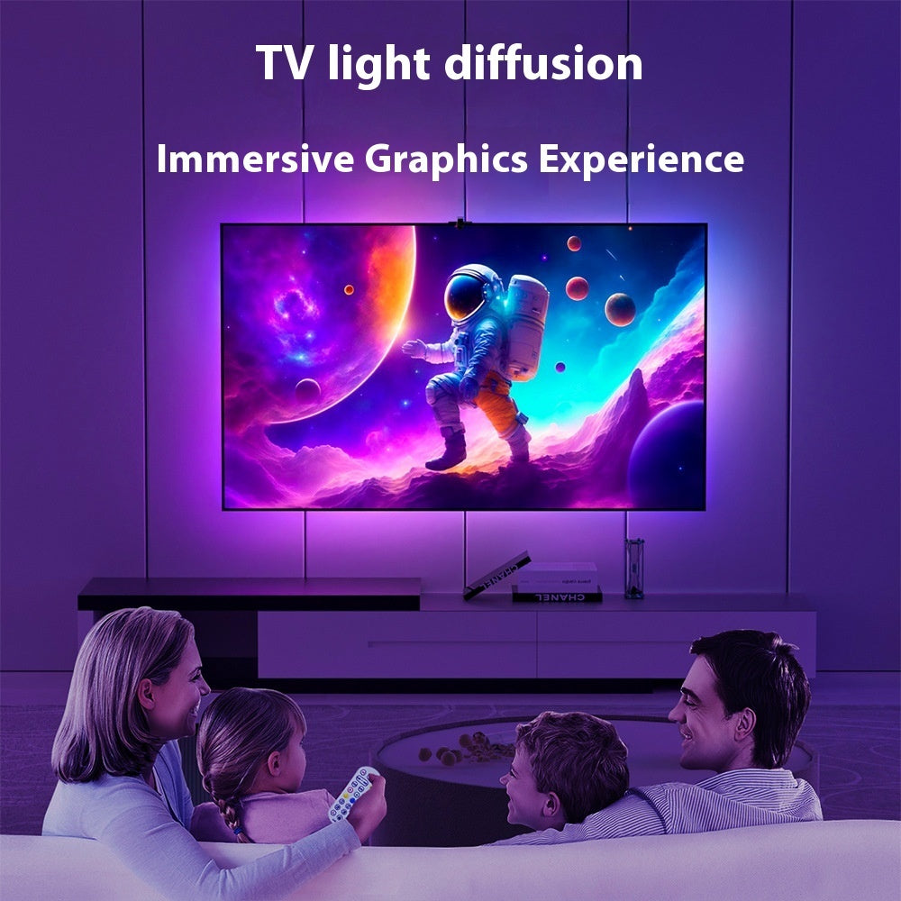 Sensor Capture TV Screen Synchronization Intelligent Magic Color Ambience Light Belt