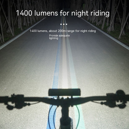 NEW Bicycle Night Riding Headlight USB Charging Strong Light