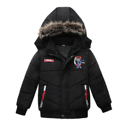 NEW Small And Medium-Sized Boys Cotton-Padded Jackets