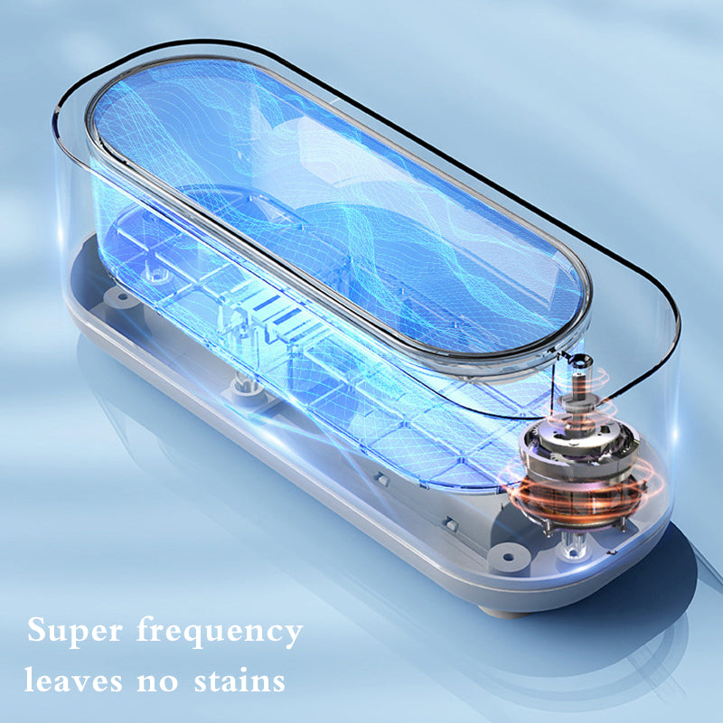 NEW Ultrasonic Cleaning Machine High Frequency Vibration Wash Cleaner Washing Jewelry Glasses Watch Ring Dentures Cleaner