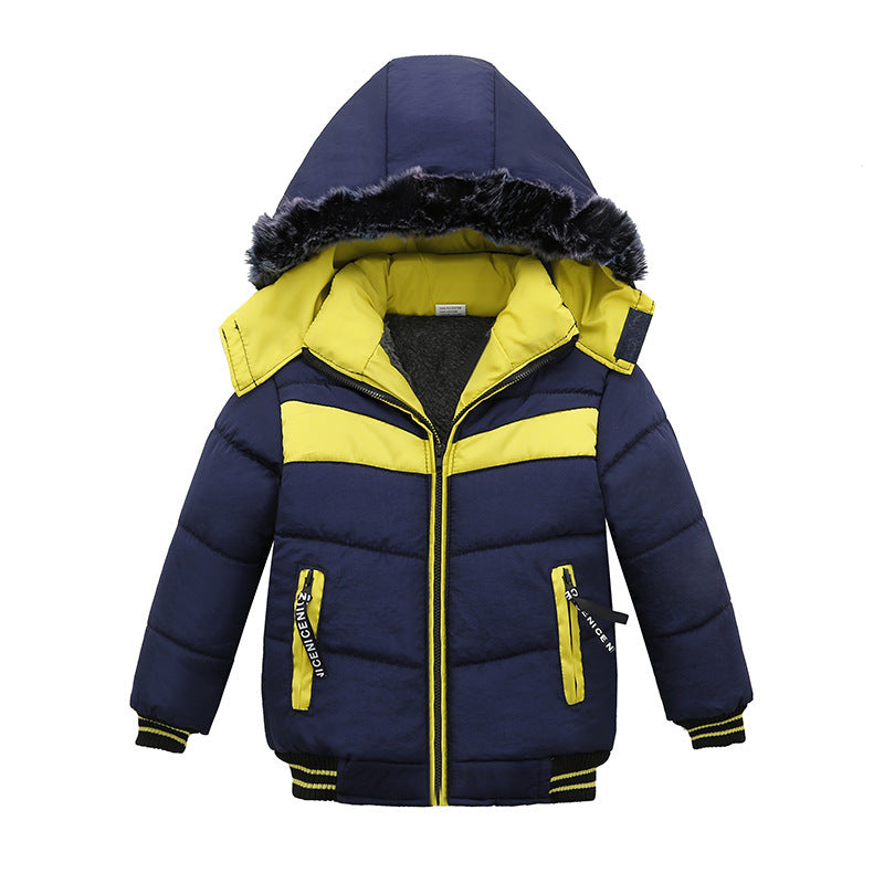 NEW Small And Medium-Sized Boys Cotton-Padded Jackets