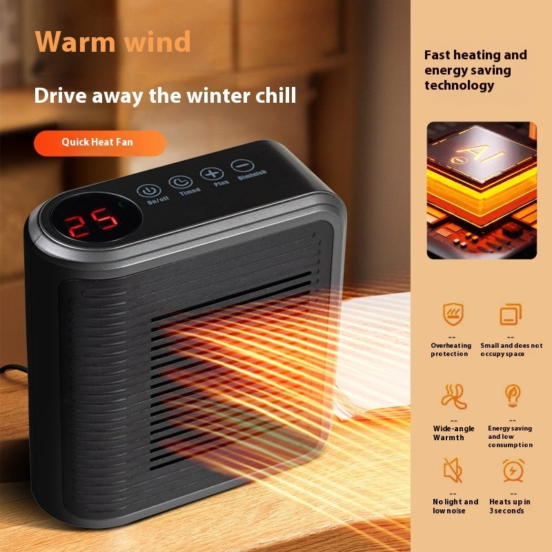 NEW Mini Fan Heater Wall-mounted Heater Multifunctional Heater