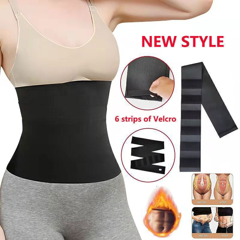 New Snatch Me Up Bandage Sweat Wrap Lumbar Waist Support