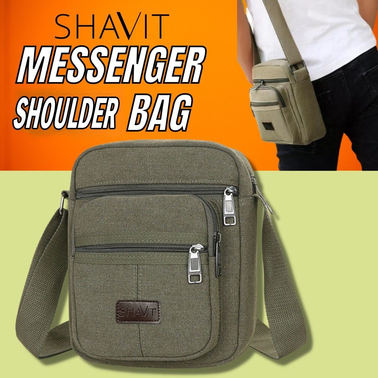 NEW Cross Body Bag Messenger Shoulder Book Bags School Casual Sport Work Bag