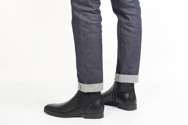 Plus Size Chelsea Boots Men&