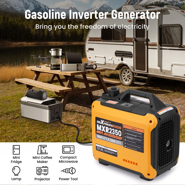 New 2350W 15kg Gasoline Variable Frequency Generator, PORTABLE STATION
