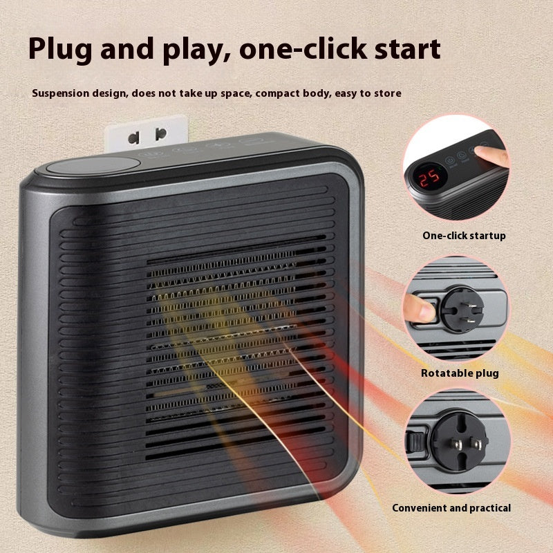 NEW Mini Fan Heater Wall-mounted Heater Multifunctional Heater