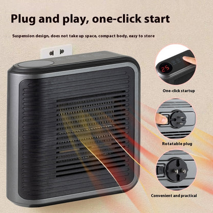 NEW Mini Fan Heater Wall-mounted Heater Multifunctional Heater