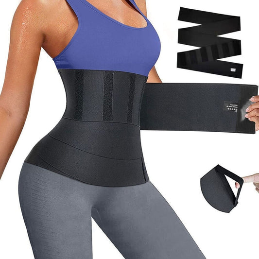 New Snatch Me Up Bandage Sweat Wrap Lumbar Waist Support