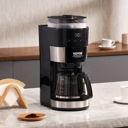 NEW Coffee Maker Drip Coffee Machine With 3 Brew Strength Control