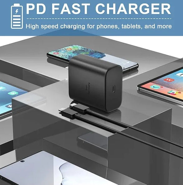 45W Super Fast USB-C Charger – Adaptive Safe Charging, Universal Compatibility