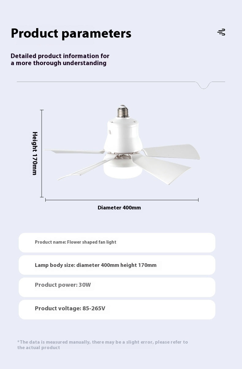 NEW Fan Bulb Integrated Home Dormitory