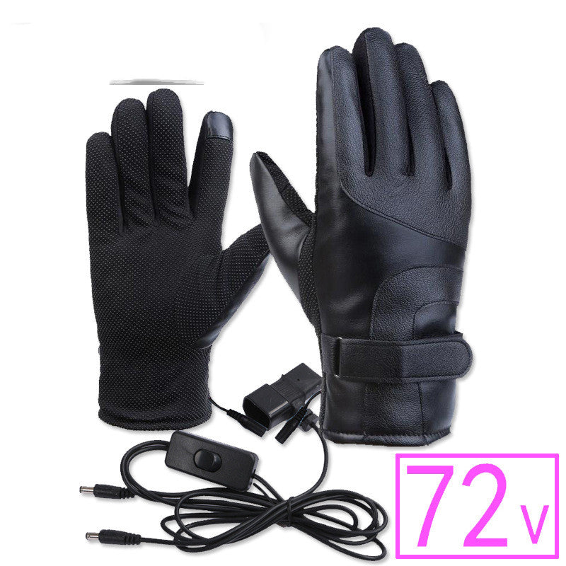 Premium Heated Motorcycle & Electric Bike Gloves – Waterproof, Windproof, Rechargeable