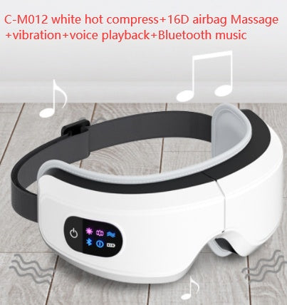 NEW Eye Massager Air Pressure Vibration Eye Protector Bluetooth Eye Massage Relax Migraines Relief Improve Sleep