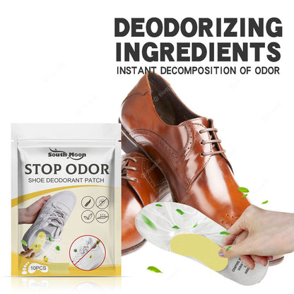 South Moon Shoe Deodorizing Sticker, Shoe Deodorizing,  Odor Absorbing, Foot Sweat Absorbing Insole