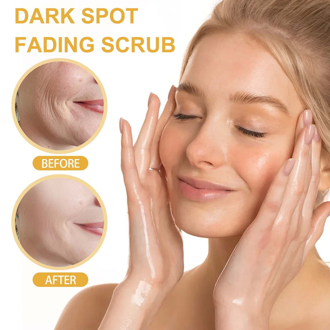NEW Eelhoe Turmeric Exfoliating Facial Scrub For Deep Cleansing Of Delicate Pores And Beauty Cleansing Treatment