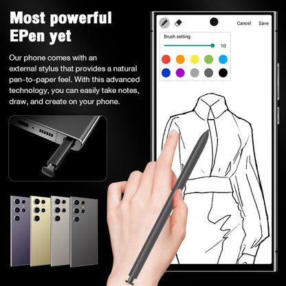 NEW S24 Ultra Cell Phones 5G Unlocked Phones smartphone with Tool Pen