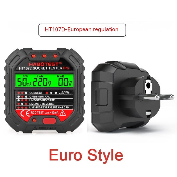 NEW HT107BHT107DHT107E Socket Fault Tester