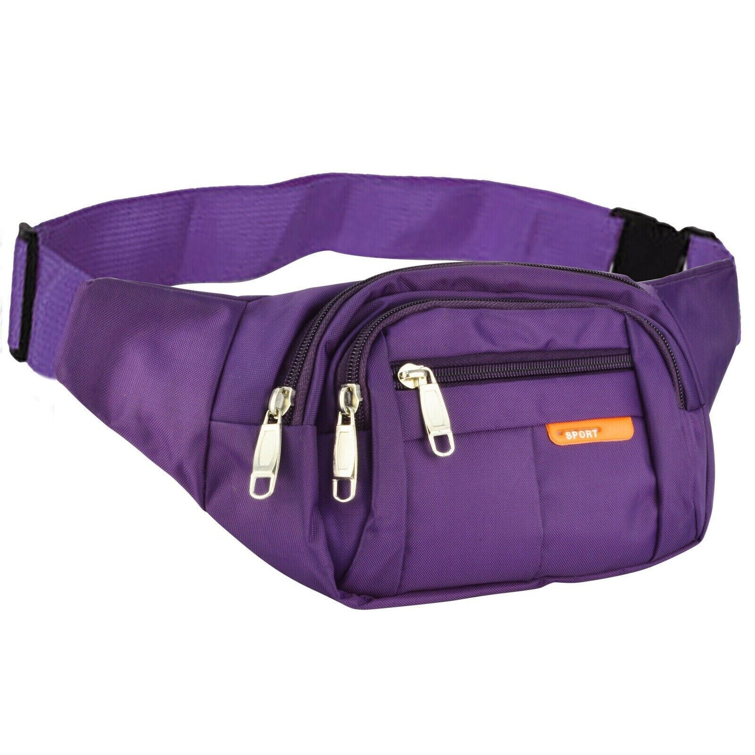 NEW Men &amp; Women Fanny Pack Belt Waist Bag Cross Body Sling Shoulder Travel Sport Pouch