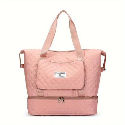 NEW Women Ladies Gym Bag Waterproof Large Weekend Travel Holdall Duffle Bags Luggage