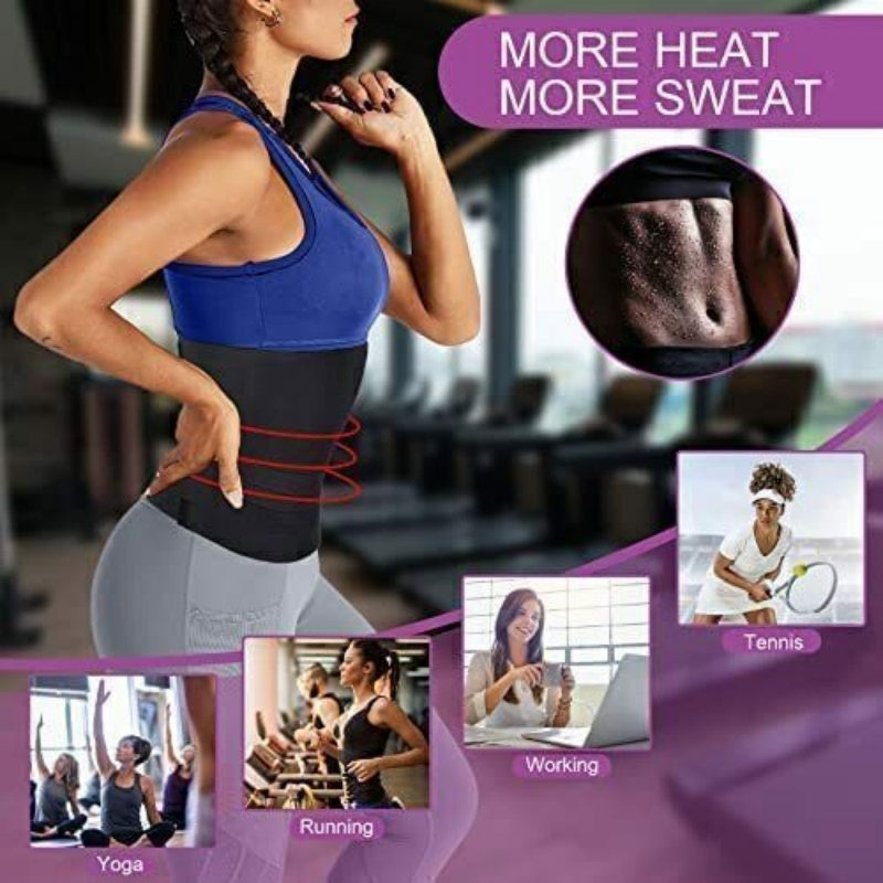 New Snatch Me Up Bandage Sweat Wrap Lumbar Waist Support