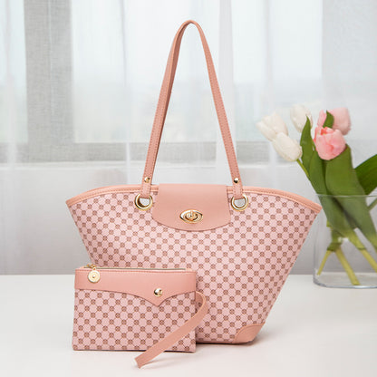 One Shoulder Printed Female Handbag