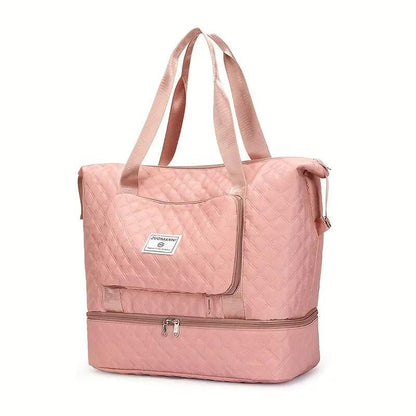 NEW Women Ladies Gym Bag Waterproof Large Weekend Travel Holdall Duffle Bags Luggage