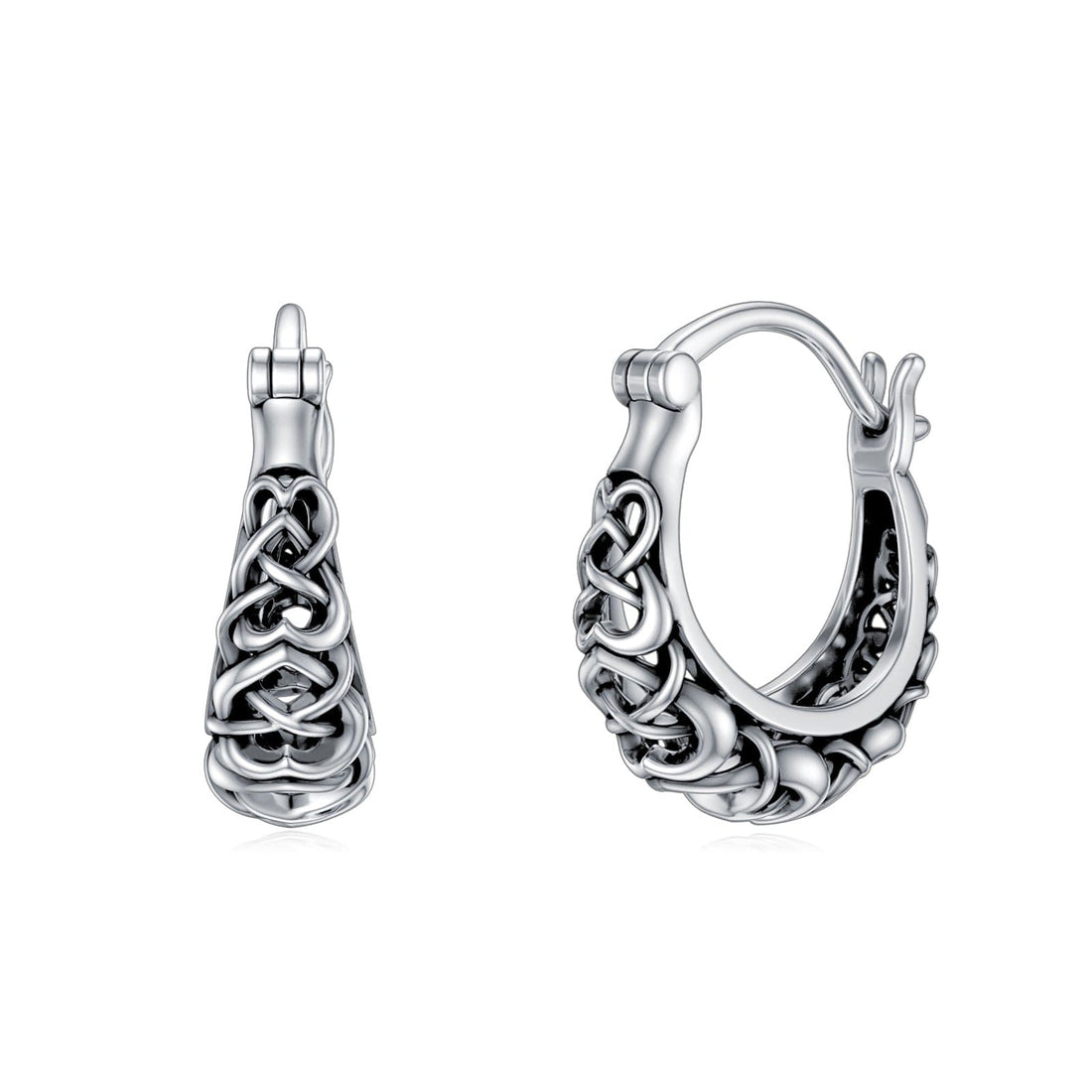 925 Sterling Silver Celtic Knot  Earrings - Jona store