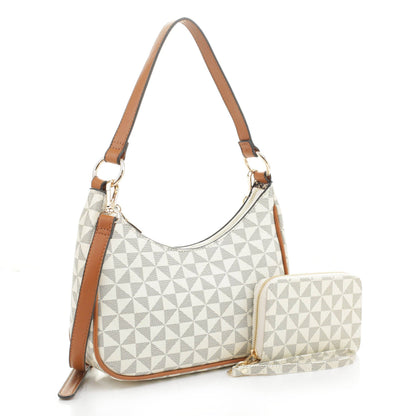 M20246 Geometric Monogram Designer Bag Set
