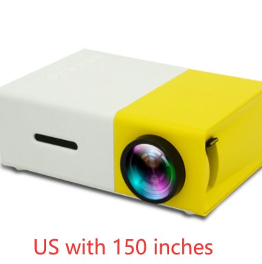 NEW Portable Projector 3D Hd Led Home Theater Cinema HDMI-compatible Usb Audio Projector Yg300 Mini Projector