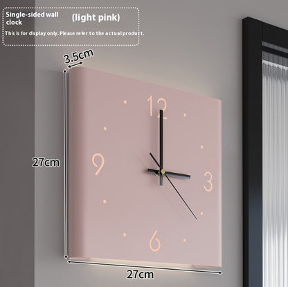 Living Room Stickers Wall Clocks Creative Angle Clock