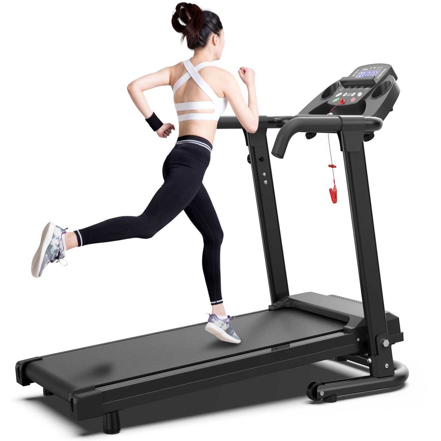 Home Use Foldable Portable 2.5HP Heavy - duty APP Controlled Fitness Walking Machine - JonaStore