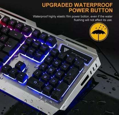 Mechanical Gaming Keyboard and Mouse Set