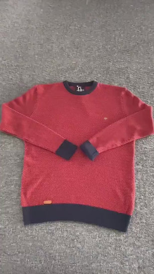 Casual Hit Color Men's European Size