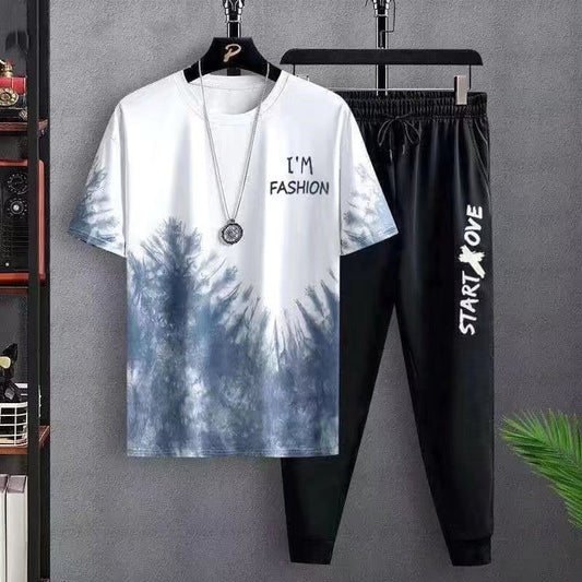 Summer Thin Short - sleeved Trousers Sports Suit - JonaStore