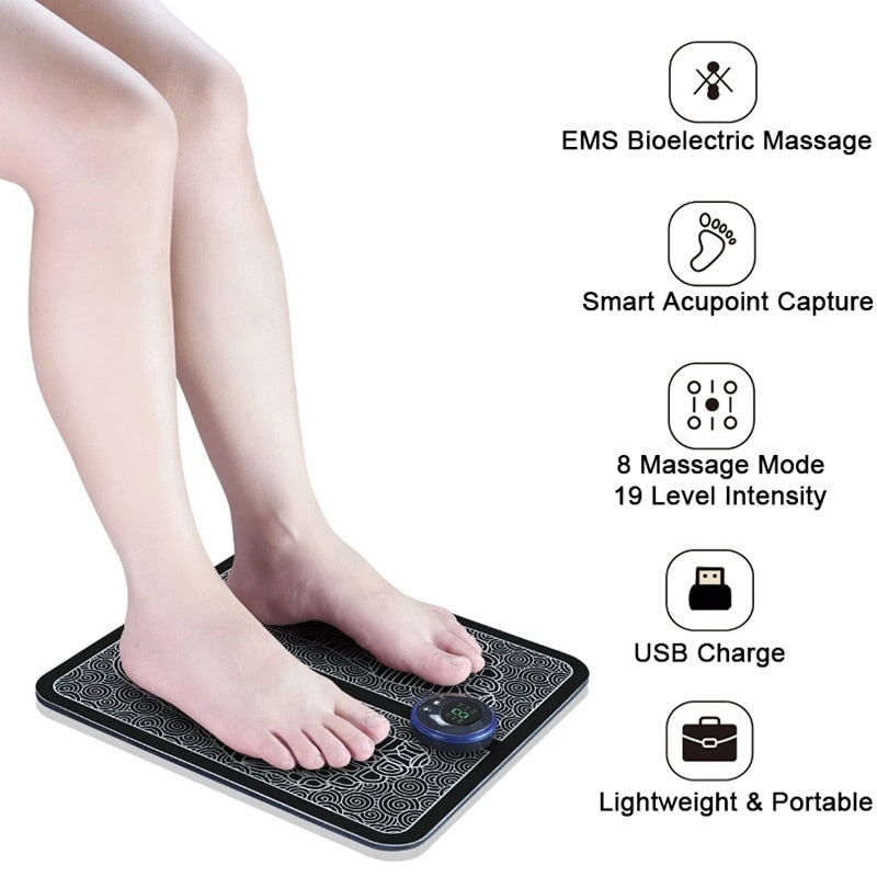 Coussin de massage électrique des pieds